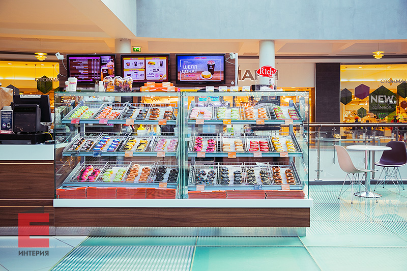 Остров "Dunkin Donuts". ТЦ Метрополис