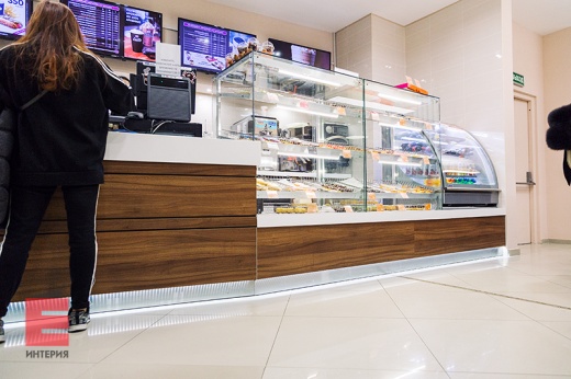 Барная стойка "Dunkin Donuts". ТЦ Охотный Ряд